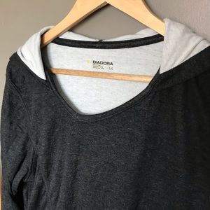 Diadora. Lightweight hoodie T. Unisex.